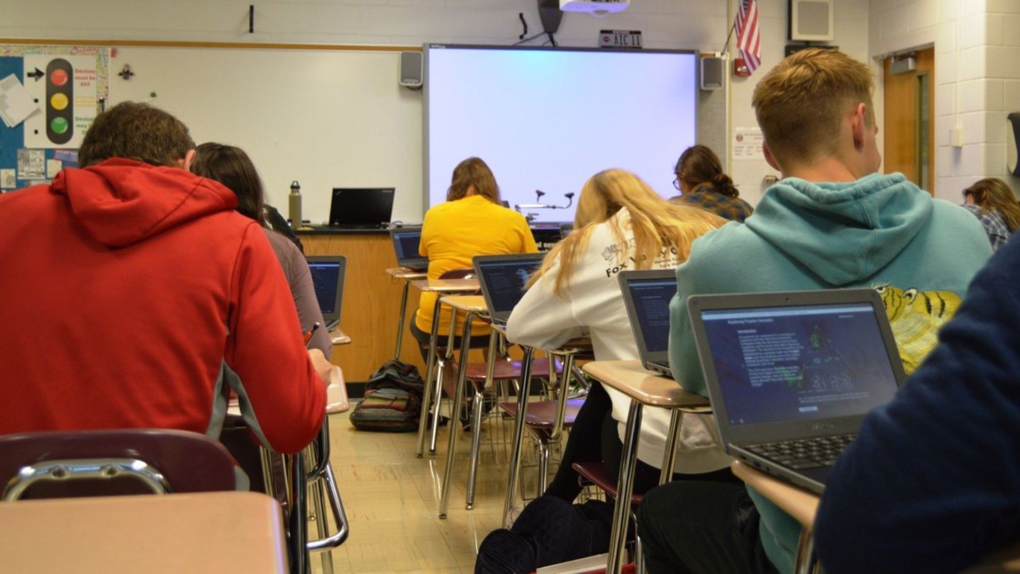 learning classrooms & laptops